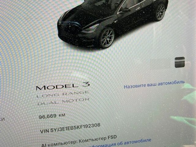 Чорний Тесла Модель 3, об'ємом двигуна 0 л та пробігом 96 тис. км за 16900 $, фото 32 на Automoto.ua