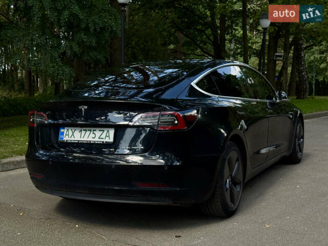 Черный Тесла Модель 3, объемом двигателя 0 л и пробегом 62 тыс. км за 17500 $, фото 2 на Automoto.ua