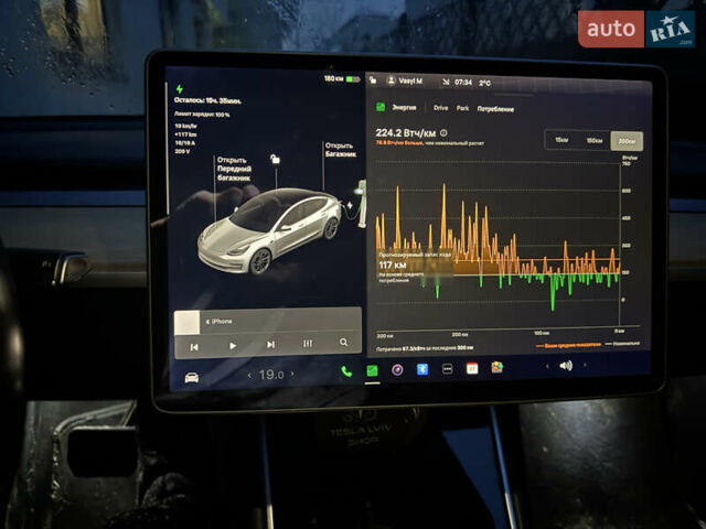 Чорний Тесла Модель 3, об'ємом двигуна 0 л та пробігом 167 тис. км за 14500 $, фото 2 на Automoto.ua