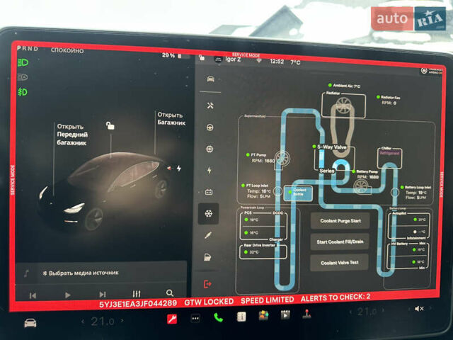 Черный Тесла Модель 3, объемом двигателя 0 л и пробегом 64 тыс. км за 17000 $, фото 31 на Automoto.ua