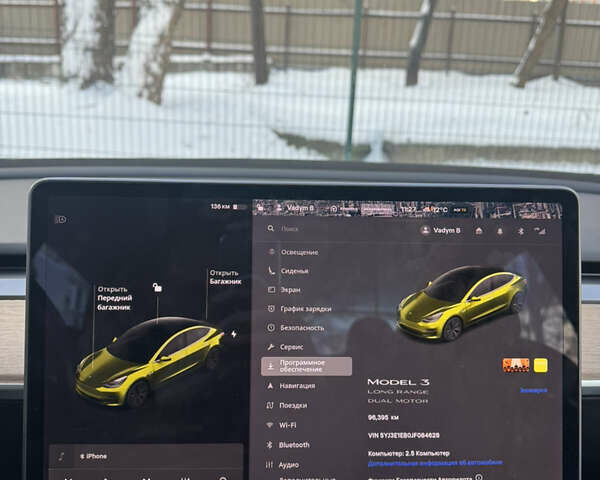 Черный Тесла Модель 3, объемом двигателя 0 л и пробегом 97 тыс. км за 17800 $, фото 9 на Automoto.ua