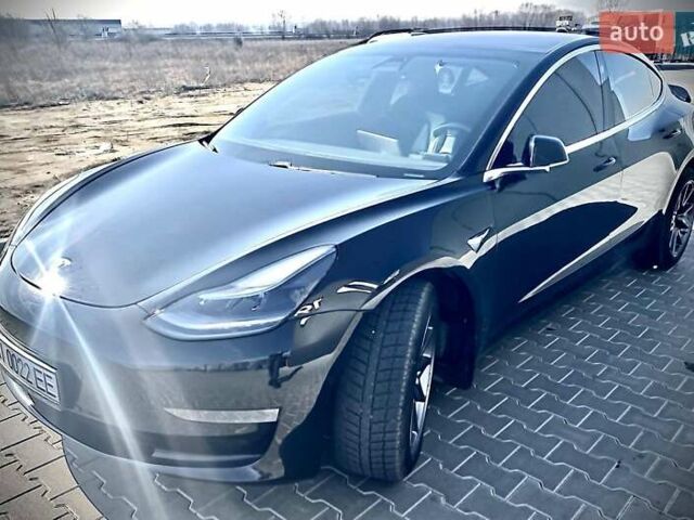 Черный Тесла Модель 3, объемом двигателя 0 л и пробегом 51 тыс. км за 28500 $, фото 1 на Automoto.ua