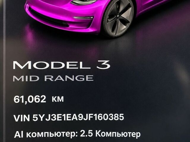 Черный Тесла Модель 3, объемом двигателя 0 л и пробегом 61 тыс. км за 14500 $, фото 7 на Automoto.ua