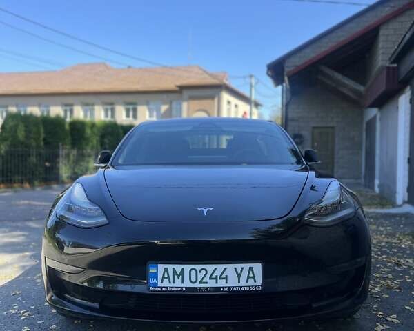 Черный Тесла Модель 3, объемом двигателя 0 л и пробегом 121 тыс. км за 18800 $, фото 1 на Automoto.ua