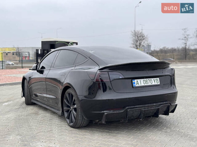 Чорний Тесла Модель 3, об'ємом двигуна 0 л та пробігом 93 тис. км за 19500 $, фото 4 на Automoto.ua