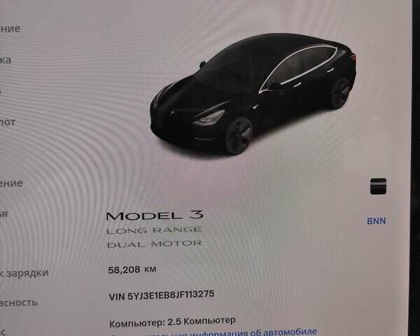 Чорний Тесла Модель 3, об'ємом двигуна 0 л та пробігом 58 тис. км за 15900 $, фото 31 на Automoto.ua