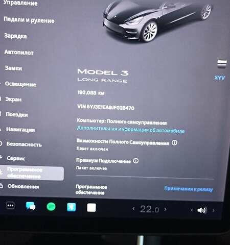 Черный Тесла Модель 3, объемом двигателя 0 л и пробегом 201 тыс. км за 19999 $, фото 85 на Automoto.ua