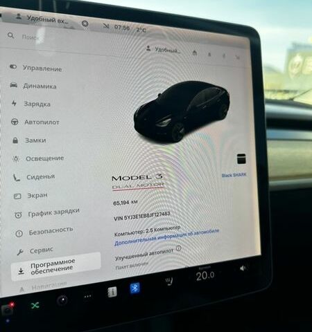 Чорний Тесла Модель 3, об'ємом двигуна 0 л та пробігом 65 тис. км за 20700 $, фото 4 на Automoto.ua