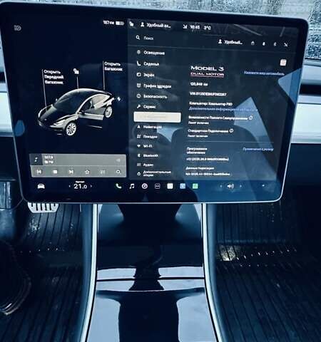 Черный Тесла Модель 3, объемом двигателя 0 л и пробегом 122 тыс. км за 18900 $, фото 3 на Automoto.ua