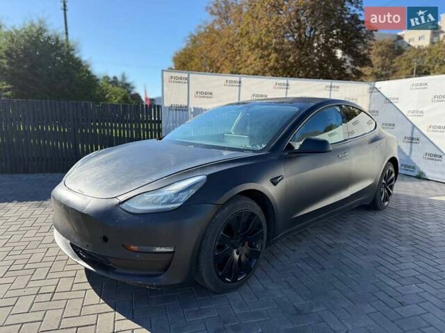 Черный Тесла Модель 3, объемом двигателя 0 л и пробегом 255 тыс. км за 12500 $, фото 2 на Automoto.ua