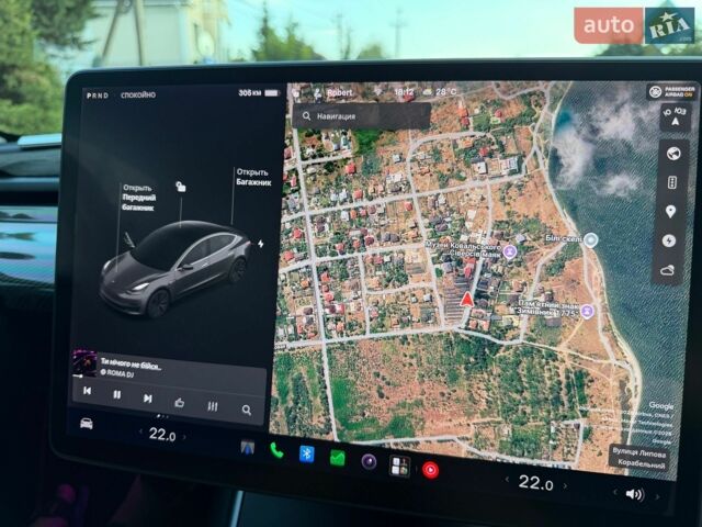 Черный Тесла Модель 3, объемом двигателя 0 л и пробегом 199 тыс. км за 18500 $, фото 20 на Automoto.ua