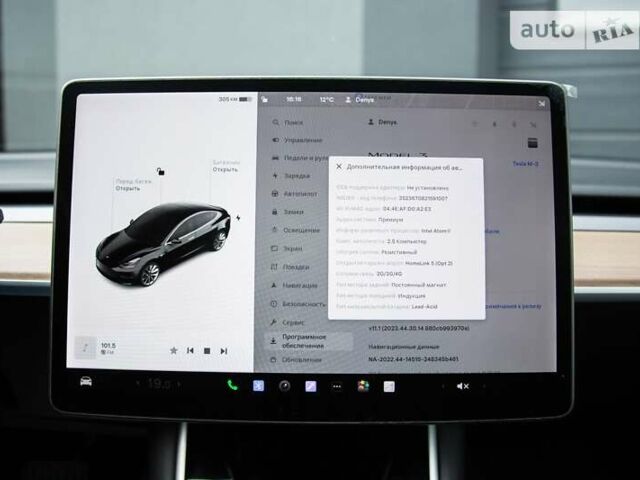 Черный Тесла Модель 3, объемом двигателя 0 л и пробегом 64 тыс. км за 22999 $, фото 16 на Automoto.ua
