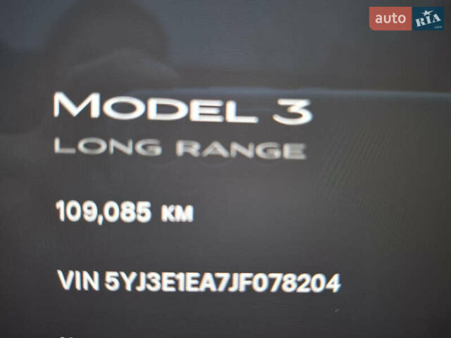 Чорний Тесла Модель 3, об'ємом двигуна 0 л та пробігом 108 тис. км за 16900 $, фото 7 на Automoto.ua