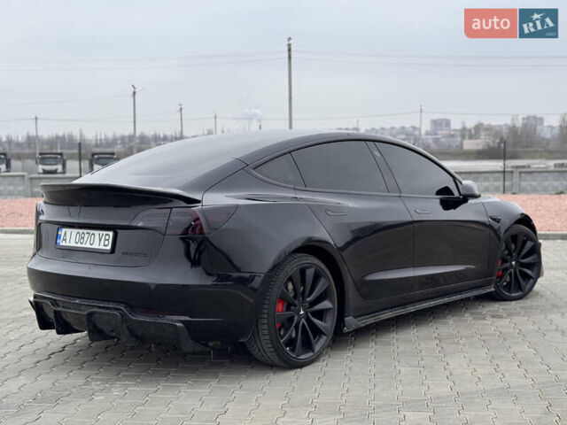 Чорний Тесла Модель 3, об'ємом двигуна 0 л та пробігом 93 тис. км за 19500 $, фото 5 на Automoto.ua