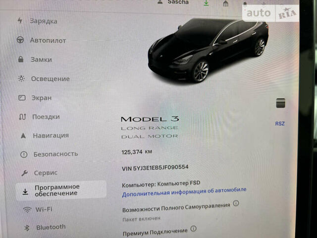 Черный Тесла Модель 3, объемом двигателя 0 л и пробегом 125 тыс. км за 19300 $, фото 11 на Automoto.ua