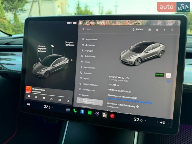 Черный Тесла Модель 3, объемом двигателя 0 л и пробегом 199 тыс. км за 18500 $, фото 17 на Automoto.ua