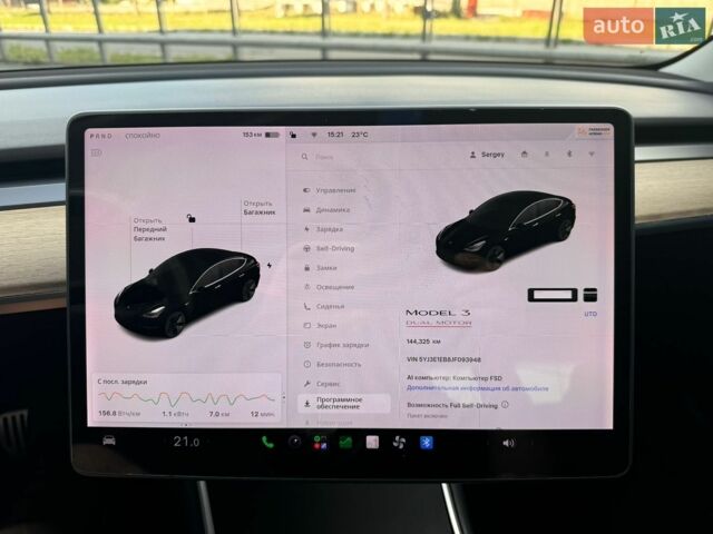 Черный Тесла Модель 3, объемом двигателя 0 л и пробегом 135 тыс. км за 17900 $, фото 22 на Automoto.ua