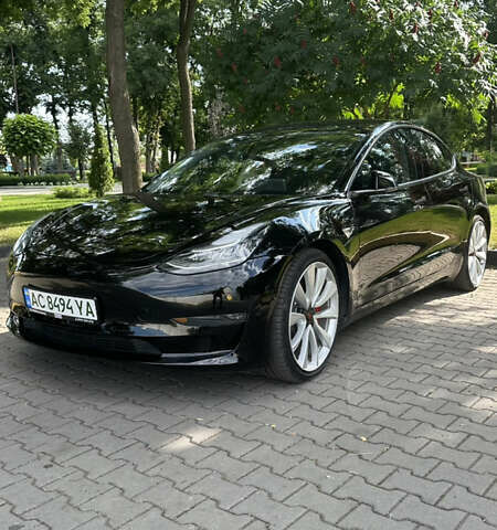 Черный Тесла Модель 3, объемом двигателя 0 л и пробегом 165 тыс. км за 20000 $, фото 2 на Automoto.ua