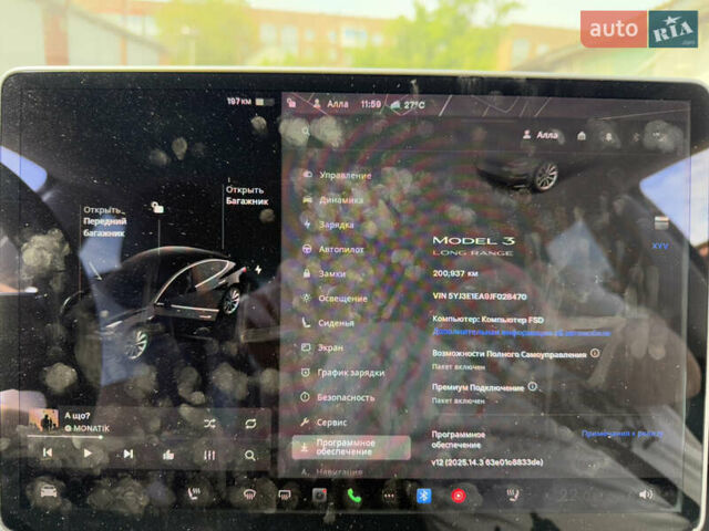 Тесла Модель 3 2018 у Умани на Automoto.ua Чорний Тесла Модель 3, об'ємом двигуна 0 л та пробігом 201 тис. км за 19000 $, фото 2 на Automoto.ua