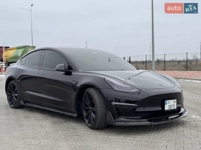 Чорний Тесла Модель 3, об'ємом двигуна 0 л та пробігом 93 тис. км за 19500 $, фото 2 на Automoto.ua