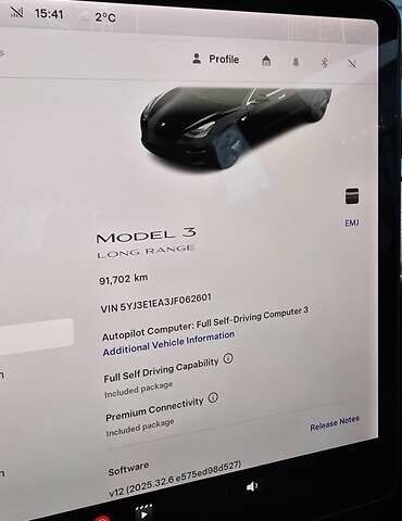 Черный Тесла Модель 3, объемом двигателя 0 л и пробегом 91 тыс. км за 15500 $, фото 9 на Automoto.ua