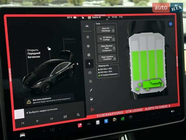 Черный Тесла Модель 3, объемом двигателя 0 л и пробегом 114 тыс. км за 16750 $, фото 33 на Automoto.ua
