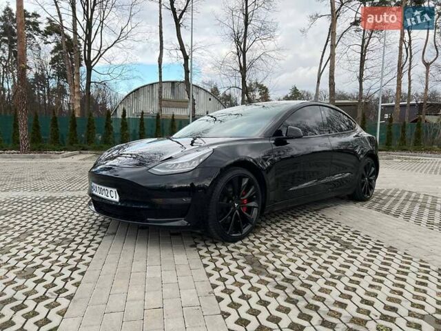 Чорний Тесла Модель 3, об'ємом двигуна 0 л та пробігом 46 тис. км за 18000 $, фото 2 на Automoto.ua