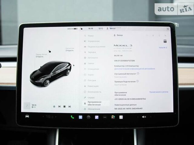 Черный Тесла Модель 3, объемом двигателя 0 л и пробегом 64 тыс. км за 22999 $, фото 15 на Automoto.ua