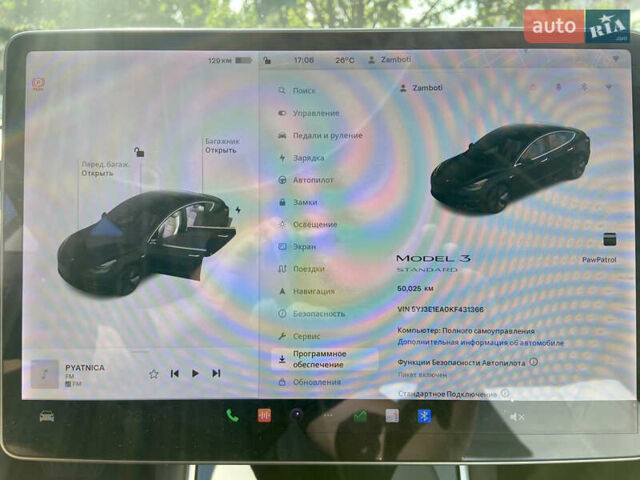 Тесла Модель 3 2019 у Києві на Automoto.ua Чорний Тесла Модель 3, об'ємом двигуна 0 л та пробігом 95 тис. км за 15999 $, фото 16 на Automoto.ua