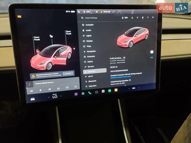 Черный Тесла Модель 3, объемом двигателя 0 л и пробегом 138 тыс. км за 8999 $, фото 9 на Automoto.ua