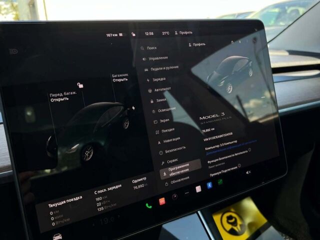 Черный Тесла Модель 3, объемом двигателя 55 л и пробегом 90 тыс. км за 20800 $, фото 11 на Automoto.ua