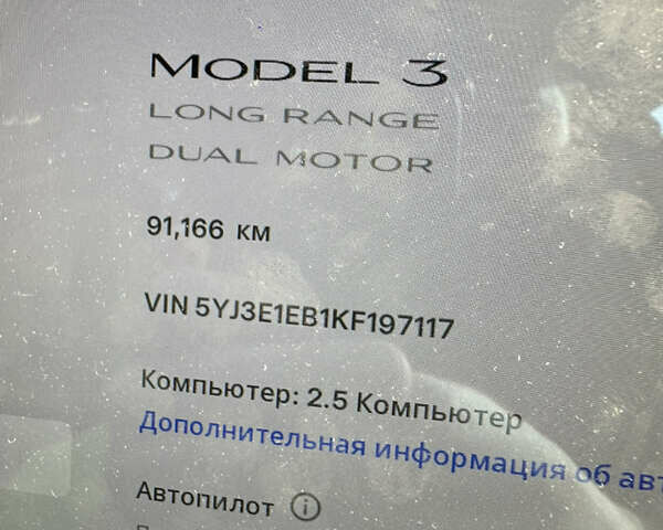 Черный Тесла Модель 3, объемом двигателя 0 л и пробегом 91 тыс. км за 15900 $, фото 12 на Automoto.ua