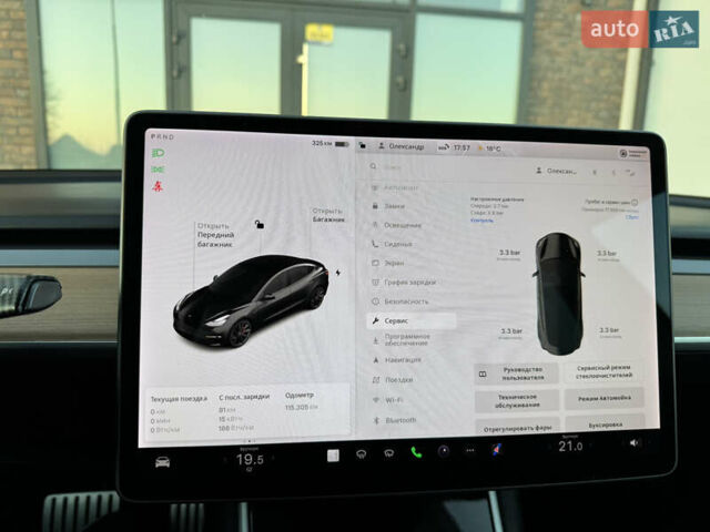 Чорний Тесла Модель 3, об'ємом двигуна 0 л та пробігом 117 тис. км за 18999 $, фото 89 на Automoto.ua
