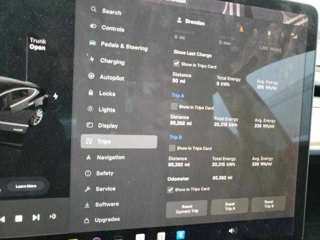 Черный Тесла Модель 3, объемом двигателя 0 л и пробегом 19 тыс. км за 5700 $, фото 8 на Automoto.ua