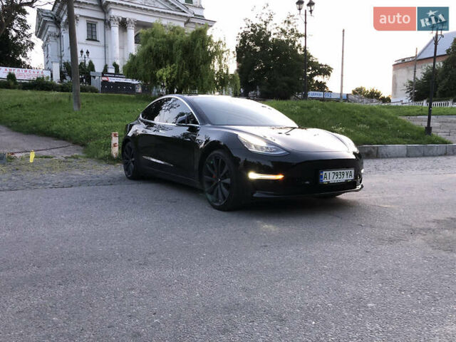 Черный Тесла Модель 3, объемом двигателя 0 л и пробегом 109 тыс. км за 21000 $, фото 1 на Automoto.ua
