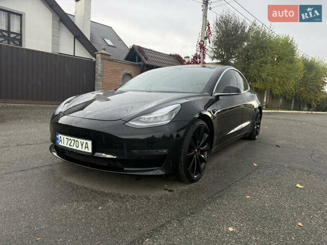 Черный Тесла Модель 3, объемом двигателя 0 л и пробегом 144 тыс. км за 17500 $, фото 6 на Automoto.ua