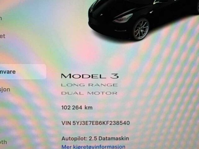 Тесла Модель 3 2019 у Києві на Automoto.ua Чорний Тесла Модель 3, об'ємом двигуна 0 л та пробігом 103 тис. км за 17400 $, фото 9 на Automoto.ua