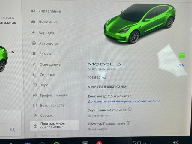 Черный Тесла Модель 3, объемом двигателя 0 л и пробегом 107 тыс. км за 15700 $, фото 5 на Automoto.ua