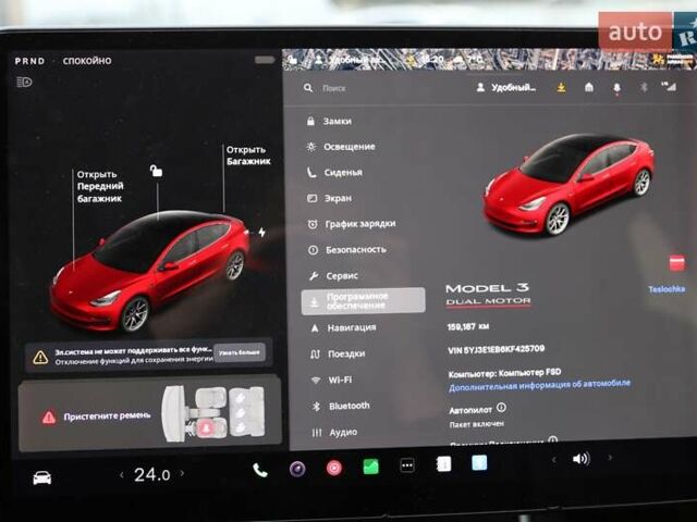 Черный Тесла Модель 3, объемом двигателя 0 л и пробегом 159 тыс. км за 17000 $, фото 17 на Automoto.ua