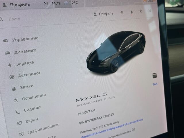 Чорний Тесла Модель 3, об'ємом двигуна 0 л та пробігом 240 тис. км за 12900 $, фото 22 на Automoto.ua