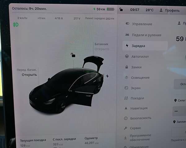 Черный Тесла Модель 3, объемом двигателя 0 л и пробегом 49 тыс. км за 21600 $, фото 25 на Automoto.ua
