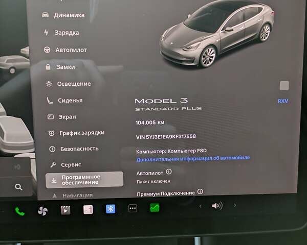 Черный Тесла Модель 3, объемом двигателя 0 л и пробегом 104 тыс. км за 14997 $, фото 13 на Automoto.ua