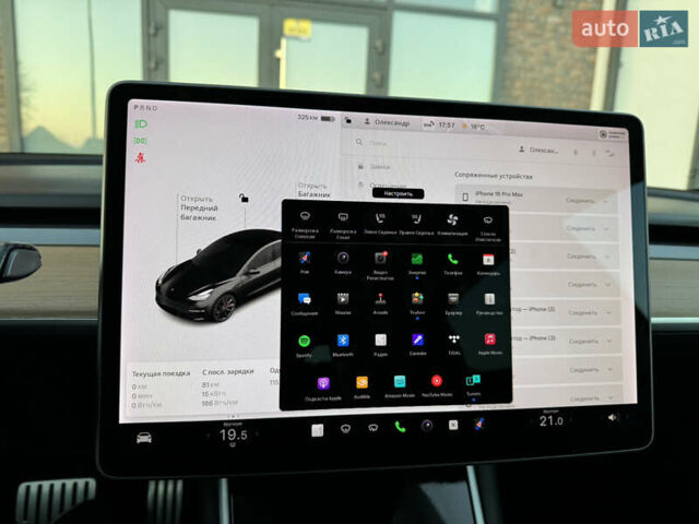 Чорний Тесла Модель 3, об'ємом двигуна 0 л та пробігом 117 тис. км за 18999 $, фото 92 на Automoto.ua