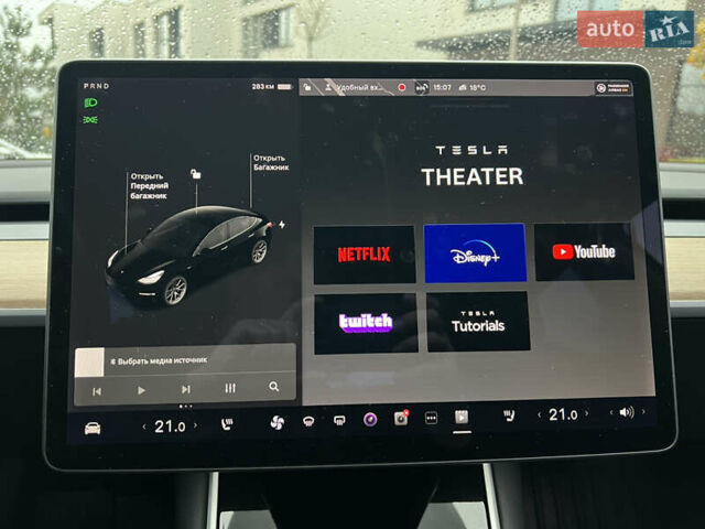 Черный Тесла Модель 3, объемом двигателя 0 л и пробегом 93 тыс. км за 15600 $, фото 59 на Automoto.ua