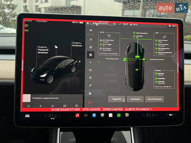 Черный Тесла Модель 3, объемом двигателя 0 л и пробегом 93 тыс. км за 15600 $, фото 58 на Automoto.ua