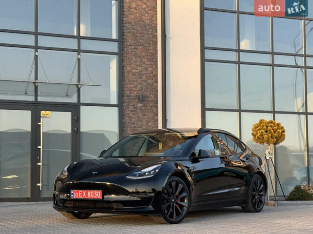 Чорний Тесла Модель 3, об'ємом двигуна 0 л та пробігом 117 тис. км за 18999 $, фото 1 на Automoto.ua
