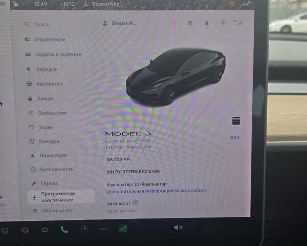 Черный Тесла Модель 3, объемом двигателя 0 л и пробегом 106 тыс. км за 20800 $, фото 19 на Automoto.ua
