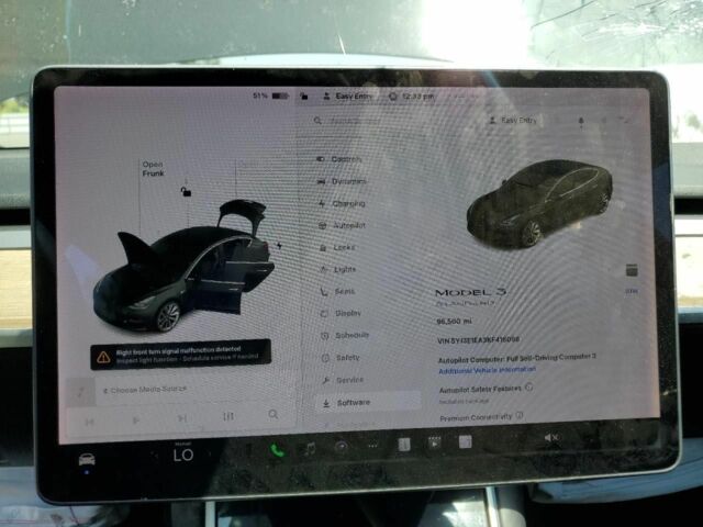Тесла Модель 3 2019 в Луцке на Automoto.ua Черный Тесла Модель 3, объемом двигателя 0 л и пробегом 95 тыс. км за 9200 $, фото 7 на Automoto.ua