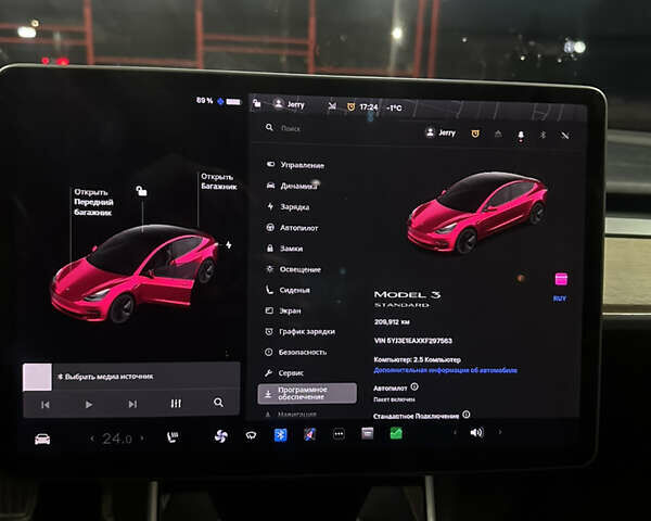 Черный Тесла Модель 3, объемом двигателя 0 л и пробегом 209 тыс. км за 14500 $, фото 8 на Automoto.ua