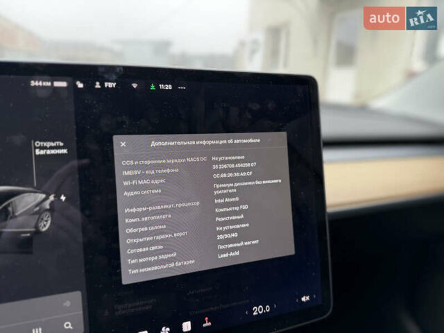 Чорний Тесла Модель 3, об'ємом двигуна 0 л та пробігом 81 тис. км за 15300 $, фото 19 на Automoto.ua